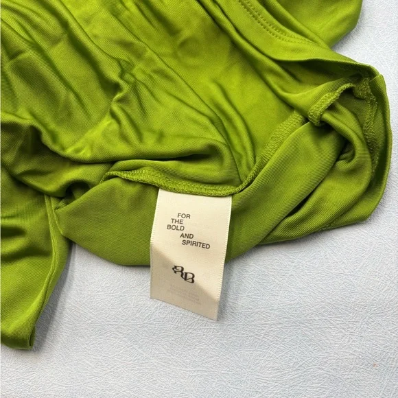 🆕 RAT & BOA 🧿 NWOT Octavia Long Sleeve Column Maxi Dress, Green - Sz M US 6 - Picture 16 of 17